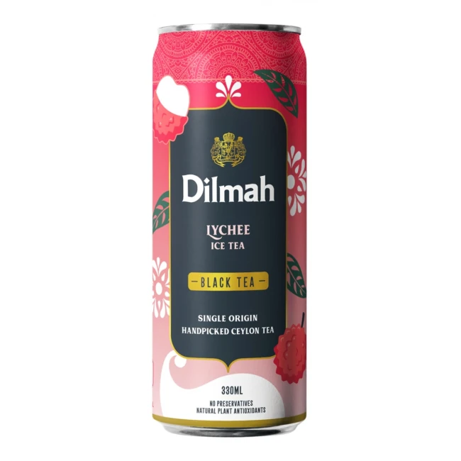 Ceai Lychee Black Dilmah 0.33l